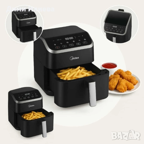 Midea air fryer , снимка 2 - Фритюрници - 52807509