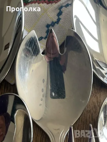 Много красив и висококачествен комплект прибори за шестима 18/10 Berghoff , снимка 16 - Прибори за хранене, готвене и сервиране - 49494559