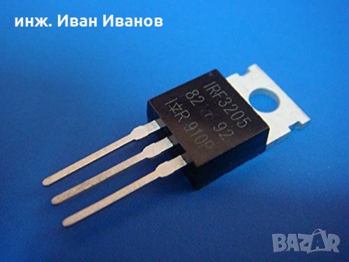 IRF3205 MOSFET-N транзистор Vdss=55V, Id=110A, Rds=0.008Ohm, Pd=200W