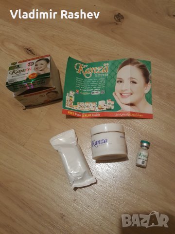 Крем Канза + Серум Канза + Сапун Канза, снимка 3 - Козметика за лице - 34560237