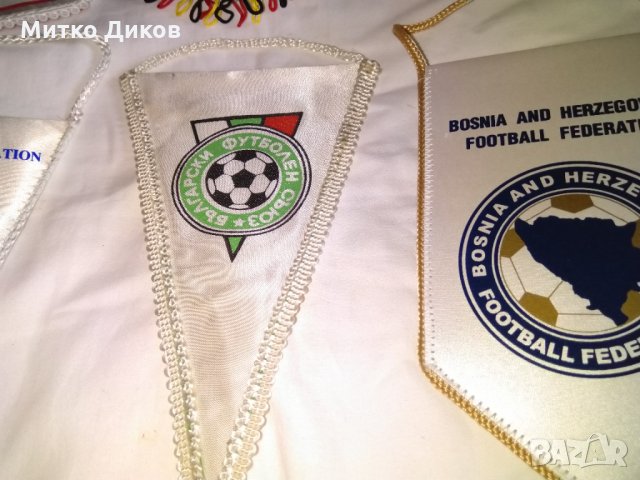 Футболни флагчета Bulgaria-Belgium-Turkey-Bosna-Georgia-Croatia, снимка 5 - Футбол - 30072719