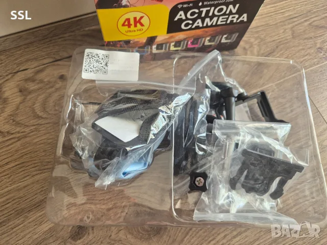 Спортна екшън камера XMART WiFi + 3 батерии, снимка 5 - Камери - 55894554