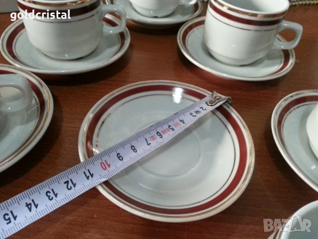 Стар български порцелан чаши за кафе, снимка 6 - Антикварни и старинни предмети - 42769286