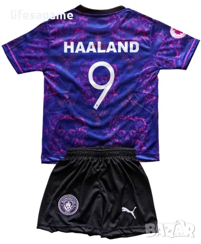 Детско - юношески футболен екип Манчестър Сити Холанд Manchester city Haaland 