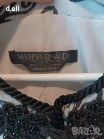 Max Mara Original (Marina Rinaldi) Size XL Коприна, Вискоза, снимка 4 - Сака - 54326377
