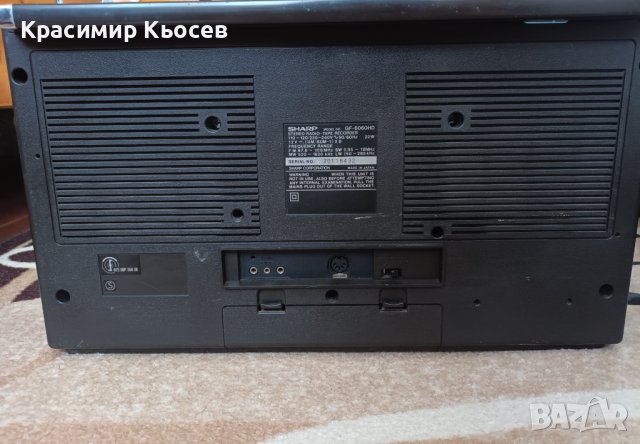 SHARP GF-6060HD, снимка 7 - Радиокасетофони, транзистори - 40865692
