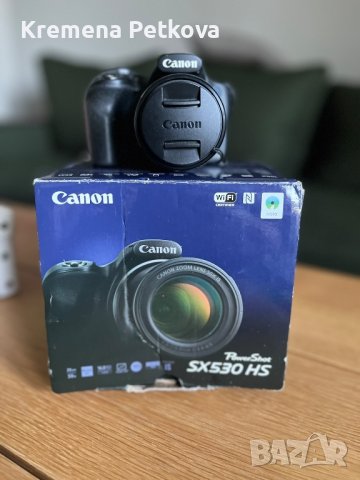 Цифров фотоапарат Canon PowerShot SX530 HS + компактен принтер за снимки Canon Selphy CP740