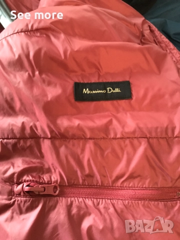Massimo Dutti яке с гъши пух Л, снимка 5 - Якета - 52100336