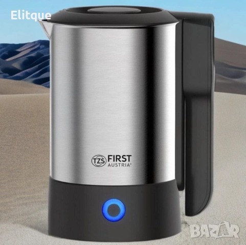 Електрическа туристическа кана от неръждаема стомана - 600 мл, 1000W FIRST