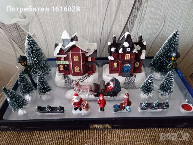 LED светещи селца на MAGIC VILLAGE.с 2 светещи къщички - 17 части., снимка 8 - Декорация за дома - 51572643