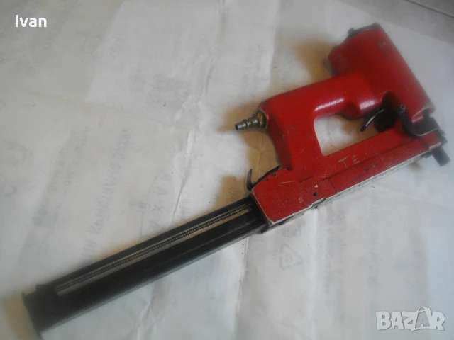 ПНЕВМАТИЧЕН ТАКЕР ДЪРВОДЕЛСКИ АЛУМИНИЕВ ПРОФЕСИОНАЛЕН GS PNEUMATICK TAKER, снимка 8 - Други инструменти - 51010631