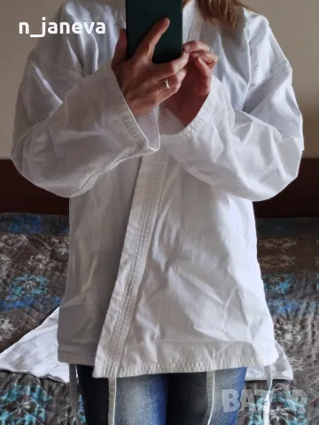 кимоно , бяло без бранд или надпис на отбор, снимка 10 - Спортна екипировка - 50143398
