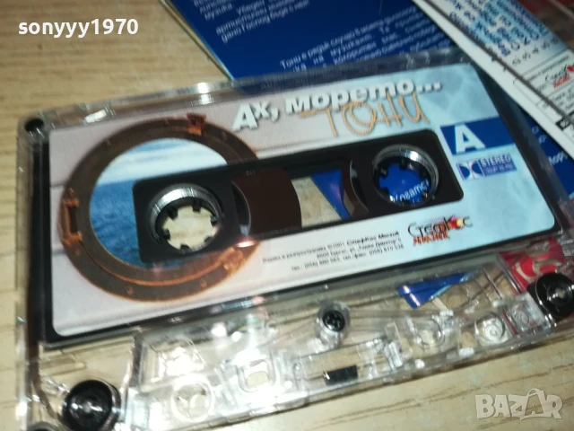 ТОНИ ДИМИТРОВА 97-ОРИГИНАЛНА КАСЕТА 1308251758, снимка 17 - Аудио касети - 51356467