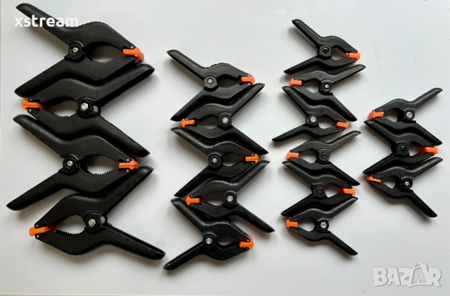 NEEWER комплект от 18 щипки за закрепване на Фото Фон (Backdrop Clamps), снимка 4 - Чанти, стативи, аксесоари - 53952942