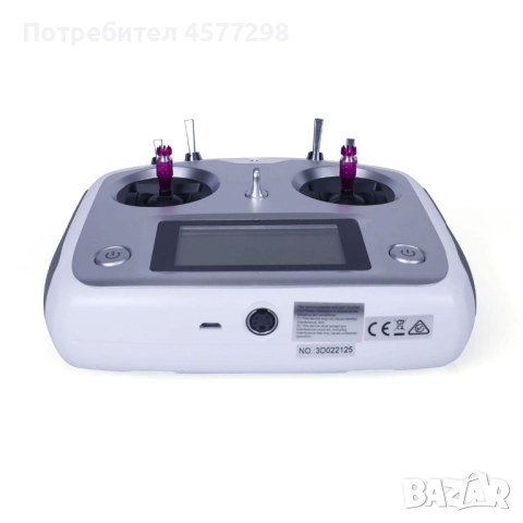 дистанционно управление Flysky FS-i6s, 10 канала, сензорен интерфейс, аларма за ниско напрежение, снимка 3 - Водни спортове - 52171454