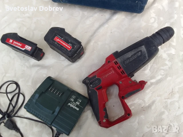 акумулаторен перфоратор a Rottenberger, Metabo 18v, снимка 5 - Перфоратори - 50646768