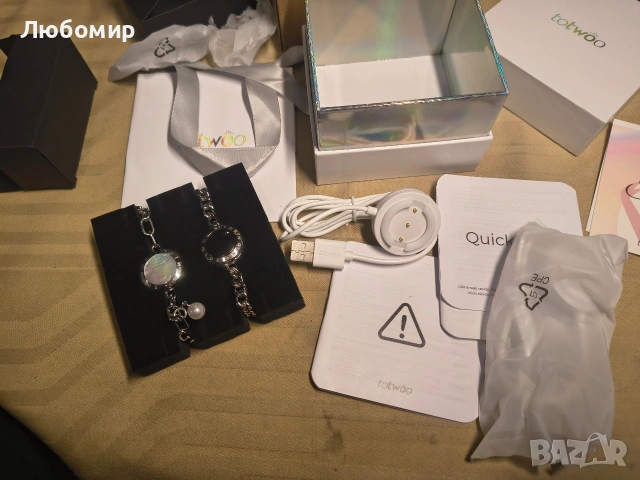 Сребърна гривна Totwoo Soulmate 2.0 | Touch , снимка 4 - Гривни - 54048649