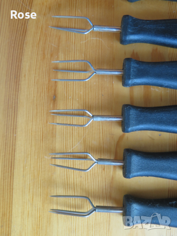 SOLINGEN -6бр ножа,5бр.вилица, снимка 4 - Прибори за хранене, готвене и сервиране - 44551439