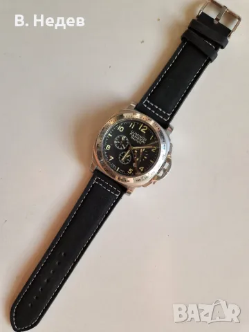 LUMINOR PANERAI Daylight, quartz chronograph, каса 44мм, японски кварцов механизъм, снимка 10 - Мъжки - 56215250