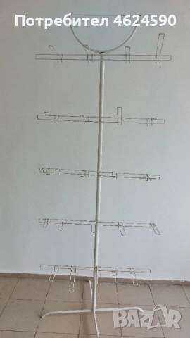 Метален стелаж, снимка 2 - Стелажи и щандове - 52086935