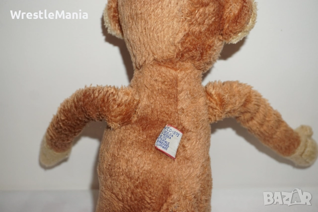 Vintage 50 Годишна Плюшена Маймуна R.Dakin Co 1975 San Francisco Product Of Korea 28см, снимка 8 - Колекции - 52178932