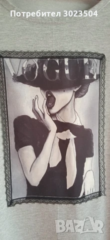 Туника макси размер, снимка 2 - Туники - 51150605