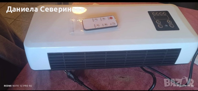 Печка за стенен монтаж с двойно предназначение –ОТОПЛЕНИЕ и охлаждане, снимка 2 - Отоплителни печки - 51949658