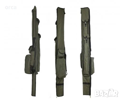 Двоен калъф FilStar KK 18-4 1.90 м за две въдици 3.60 м с макари каки