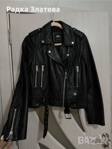 Дамско кожено яке Zara