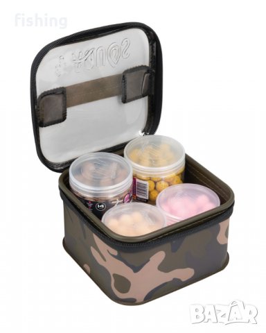 Чанта за стръв Fox Aquos Camolite Bait Storage Medium/Medium+/Large, снимка 2 - Екипировка - 30676551