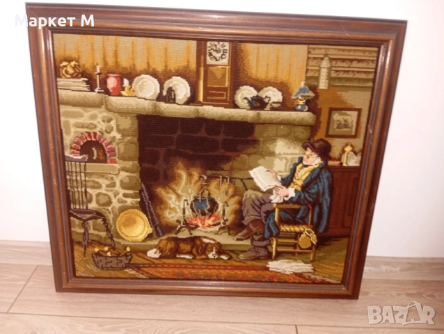 Гоблен внос от Германия, снимка 13 - Гоблени - 53223112