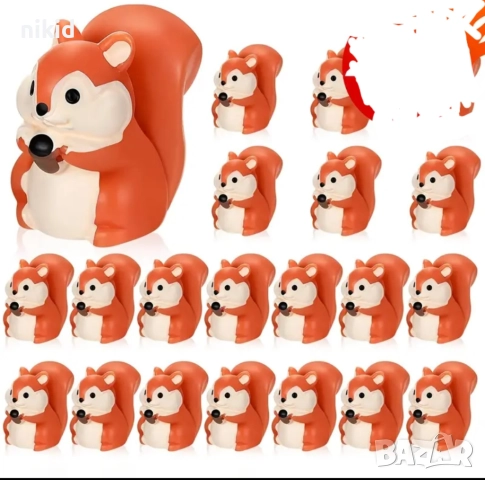 малка Катерица Катеричка фигурка играчка за игра и украса, снимка 3 - Фигурки - 52426953