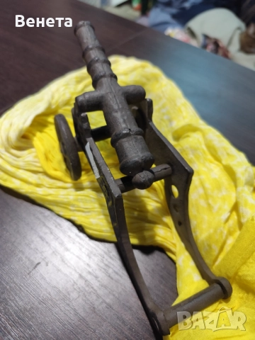 Топ от чугун, снимка 2 - Антикварни и старинни предмети - 52185667