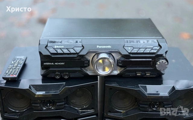 Аудио система High Power PANASONIC SC-MAX3500EK, 2400 W, Bluetooth, FM, Черна, снимка 5 - Аудиосистеми - 52589126