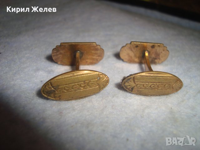 СТАРИННИ БРОНЗОВИ ПОЗЛАТЕНИ БУТОНЕЛИ с ИЗЯЩНА РЕТРО ОРНАМЕНТИКА 12351, снимка 5 - Антикварни и старинни предмети - 37597068