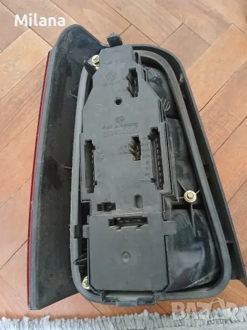 Оригинален десен стоп Hella за VW Golf 3 (Фолксваген Голф 3) GT / GTI / VR6 – Тъмната версия , снимка 6 - Части - 55768109