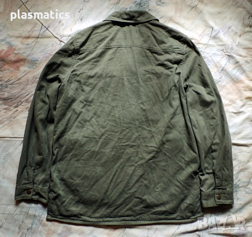 Зелена риза с капси, снимка 4 - Ризи - 44778147