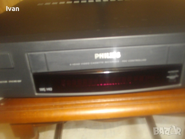 НОВ 4 HEAD ВИДЕОРЕКОРДЕР PHILIPS VR 447-03 Видео VHS HQ VIDEO Made in Austria Магазинно състояние, снимка 7 - Плейъри, домашно кино, прожектори - 54282182
