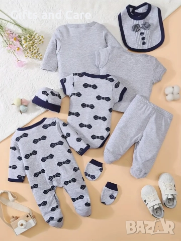 Подаръчен комплект за бебе 15 части, снимка 3 - Комплекти за бебе - 51806644
