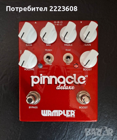 Wampler Pinnacle Deluxe V2, снимка 1