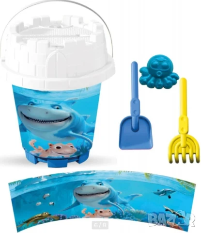 Голяма кофичка за пясък, 4 части, снимка 3 - Други - 50835201