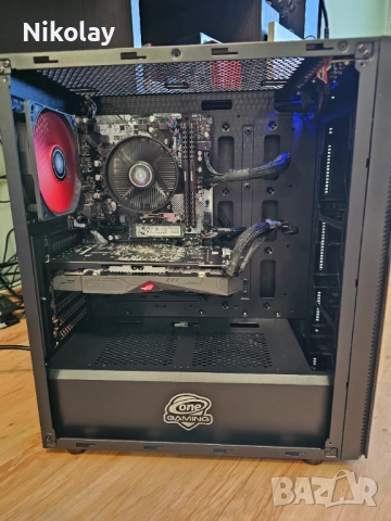 Геймърски компютър AMD Ryzen 5 3500x, RX 570 8GB, 16GB RAM, снимка 1