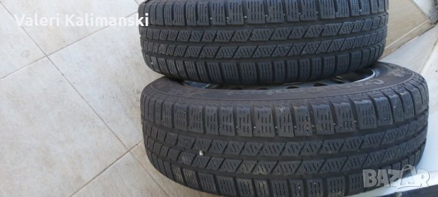 4бр зимни гуми със стоманени джанти за MINI 175/65/15, , снимка 3 - Гуми и джанти - 38498938