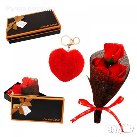 Подаръчен комплект "Sweet Love" , снимка 1 - Романтични подаръци - 31889748