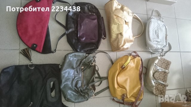 8 бр.дамски.чанти