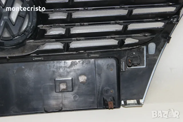 Предна решетка VW Passat B6 (2005-2011г.) 3C0853651F предна емблема отвори за парктроник, снимка 11 - Части - 56015964