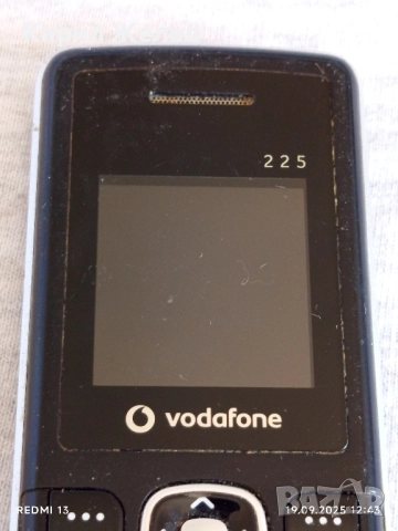 Ретро телефон GSM VODAFONE 225 рядък за КОЛЕКЦИЯ ДЕКОРАЦИЯ 51386, снимка 2 - Други - 51767328