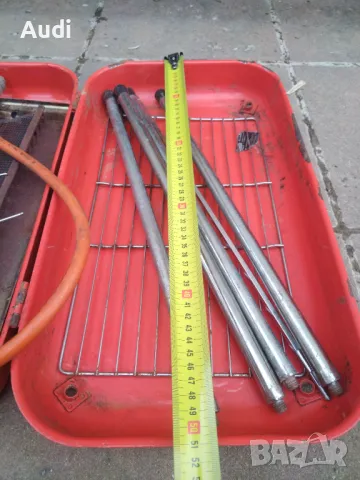 Немско разглобяемо газово барбекю с две горелки.  Марка: CRAMER / Germany Консумация на ГАЗ 348g/h Д, снимка 3 - Газови котлони - 48652745