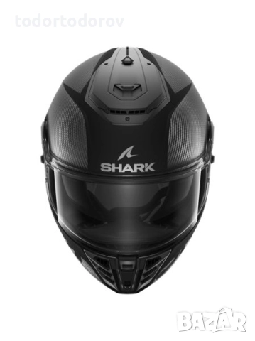 Мото Каска SHARK Spartan RS CARBON SKIN Matt Black, снимка 2 - Аксесоари и консумативи - 52903550