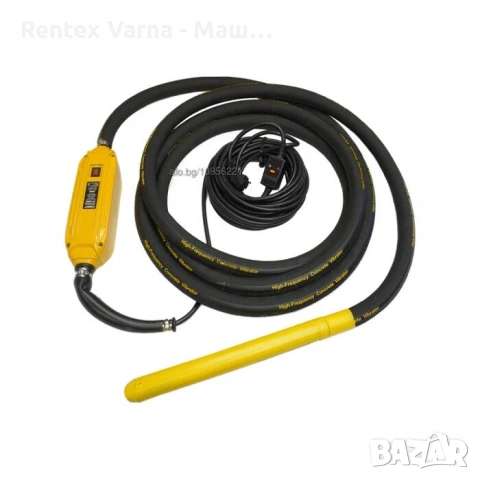 ⚡ Ел. вибратор за бетон ПОД НАЕМ и ПРОДАЖБА! Уплътнете и усилете бетона бързо!